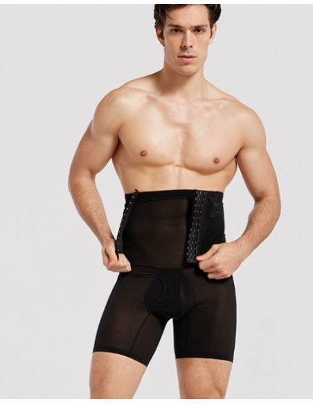 Бандаж корсет мужской Black 7006