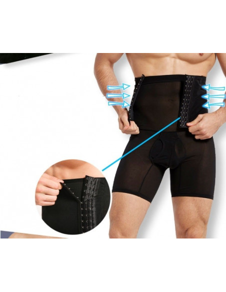Бандаж корсет мужской Black 7006