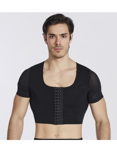 Бандаж на грудную клетку послеоперационный Black 7008