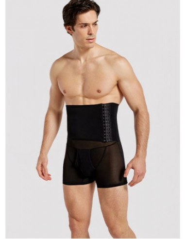 Корректирующий мужской корсет Black 7012