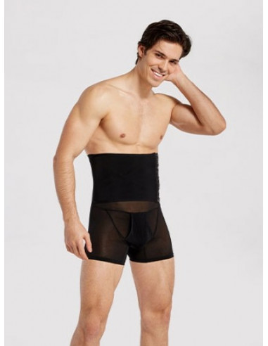 Корректирующий мужской корсет Black 7012