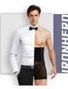Корректирующий мужской корсет Black 7012