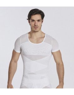 Корректирующая футболка мужская White 7011