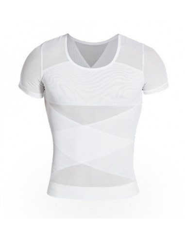 Корректирующая футболка мужская White 7011