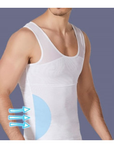 Майка утяжка мужская White 7015 2