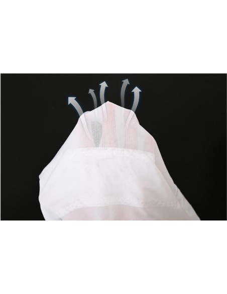 Майка для мужчин после операции White 7019