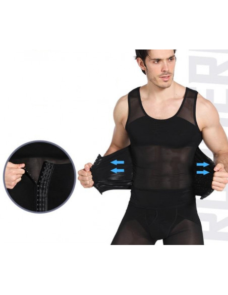 Утяжка бандаж мужская после операции Black 7020