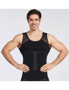 Утяжка бандаж мужская после операции Black 7020