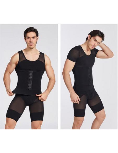 Утяжка бандаж мужская после операции Black 7020