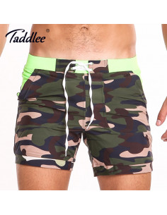 Шорты плавки Taddlee Camouflage Green  2303
