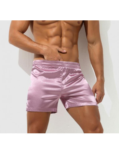 Шорты пижамные атласные G88