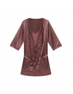 Халат под шёлк с капюшоном G93 2