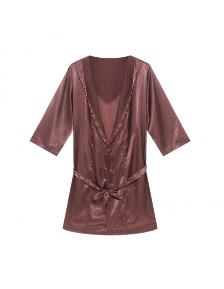 Халат под шёлк с капюшоном G93