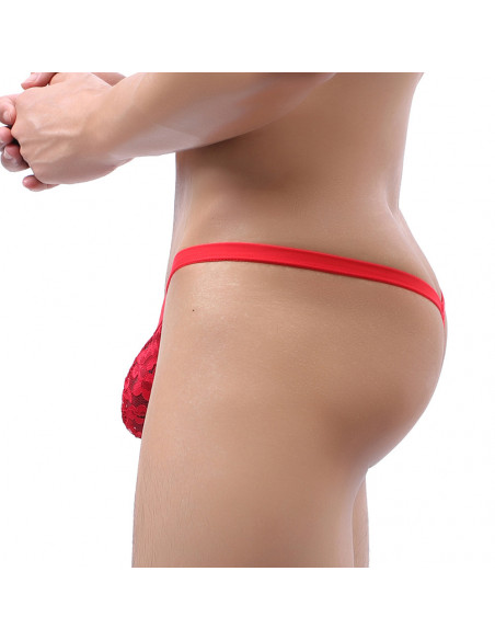 Стринги кружевные Red G108