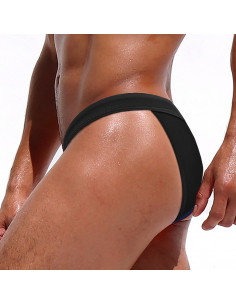 Мужские плавки мини бикини Brazil Black 2384 2