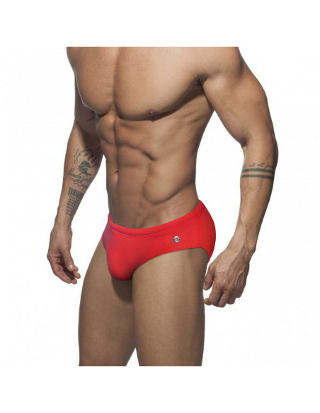 Плавки брифы однотонные Red 2385