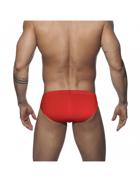 Плавки брифы однотонные Red 2385