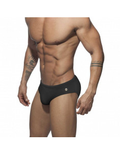 Чёрные плавки мужские однотонные Black 2388