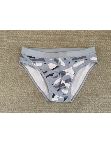 Плавки купальные серый камуфляж 2393