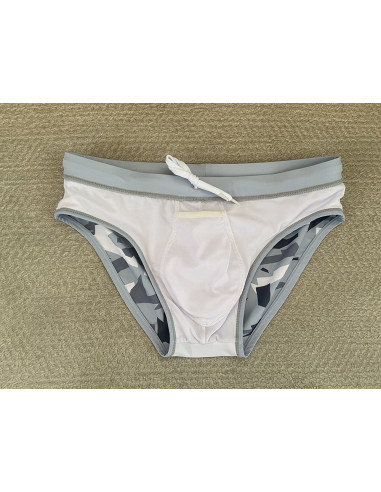 Плавки купальные серый камуфляж 2393