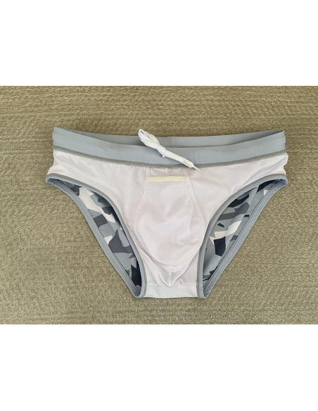 Плавки купальные серый камуфляж 2393