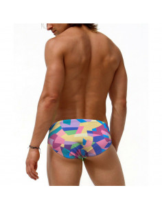 Плавки яркие купальные Abstraction 2401 2