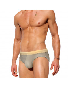 Бежевые мужские плавки Biege 2402