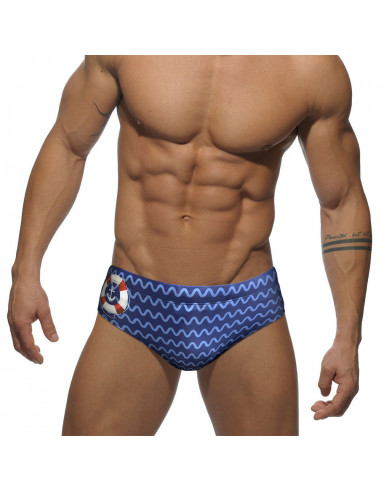 Плавки мужские в морском стиле 2407