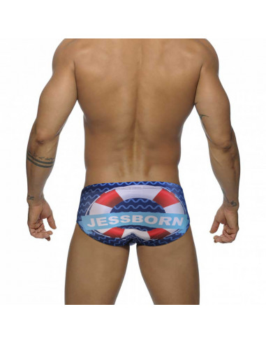 Плавки мужские в морском стиле 2407