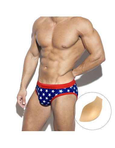 Пляжные плавки в американском стиле 2409