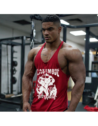 Майка чоловіча червона Режим Звіра 4125