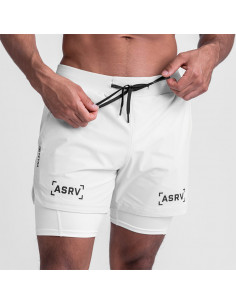 Беговые шорты с тайтсами ASRV 3431