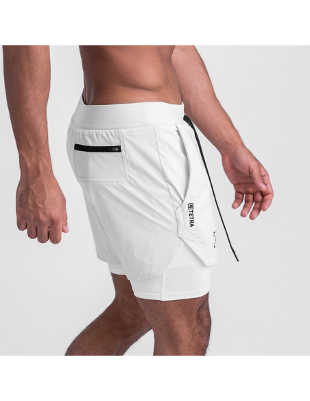 Беговые шорты с тайтсами ASRV 3431