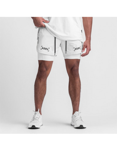 Беговые шорты с тайтсами ASRV 3431