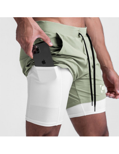 Шорты для тренировок 2 в 1 ASRV 3433