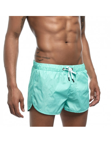 Бирюзовые шорты короткие 3423