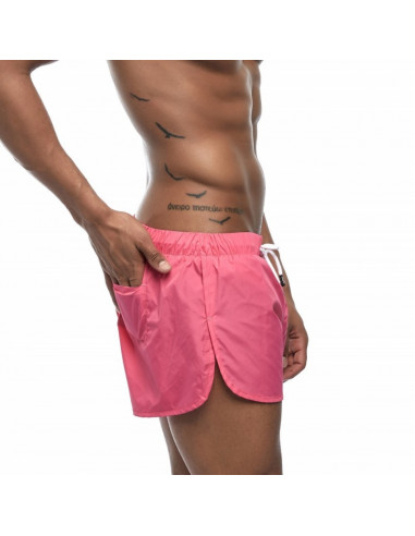 Розовые шорты мужские 3426