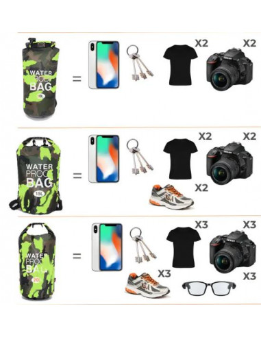 Туристический мешок камуфляжный Water...