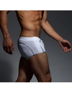 Плавки AQUX Silver/White  049 2