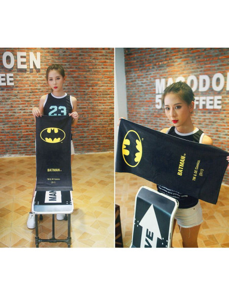 Полотенце для зала микрофибра Batman 70*35 см