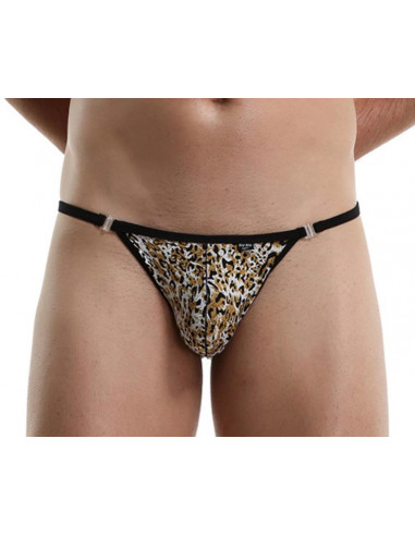 Леопардовое мужское бельё G117