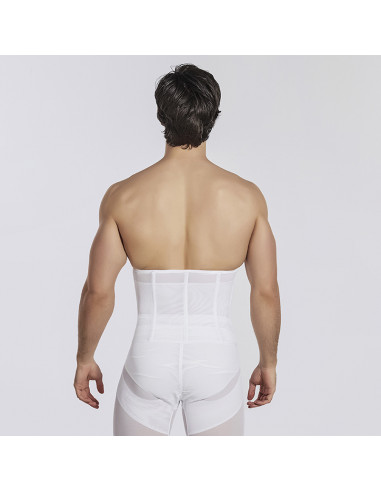 Мужской корсет для утяжки живота White 7023