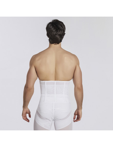 Мужской корсет для утяжки живота White 7023