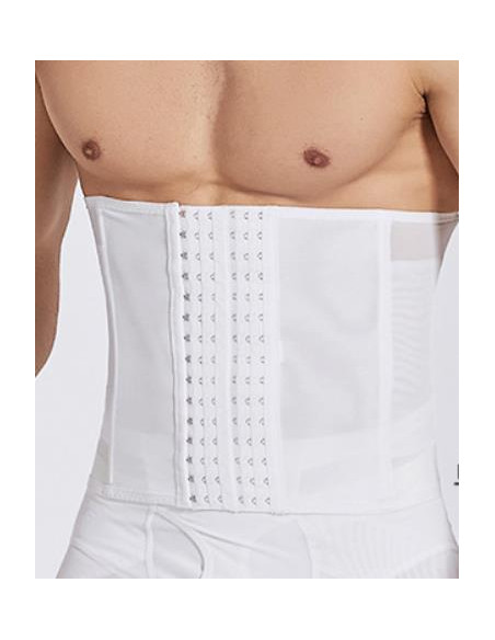 Мужской корсет для утяжки живота White 7023
