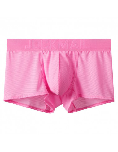 Розовое стильное бельё мужское JM281