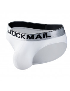 Классические трусы с серебристым поясом JM304 2