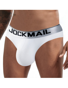 Классические трусы с серебристым поясом JM304