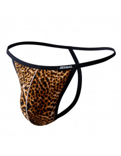 Леопардовые стринги JM343