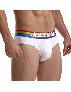 Мужские трусы цвета радуги LGBT JM360