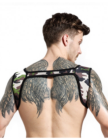 Камуфляжный ремень нагрудный JM386